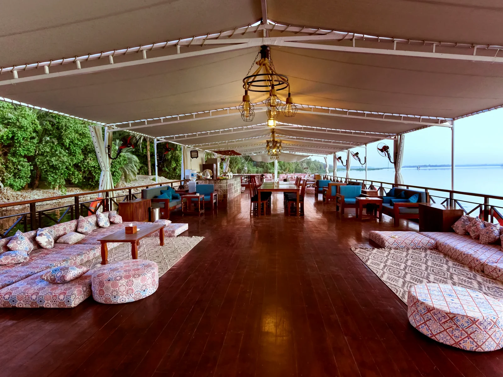 The open deck is the heart of Fatima.